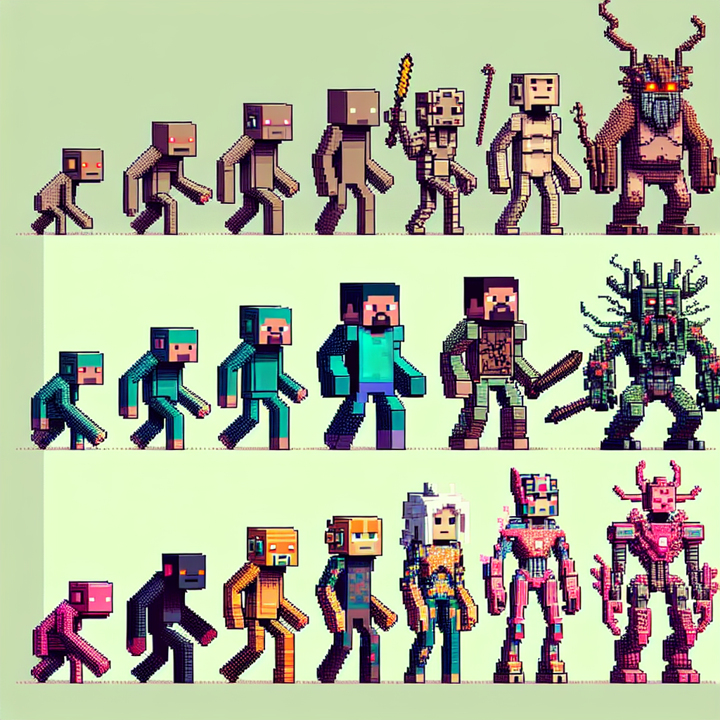 Exploring the Evolution of Minecraft Characters and Their Impact on Gaming Culture