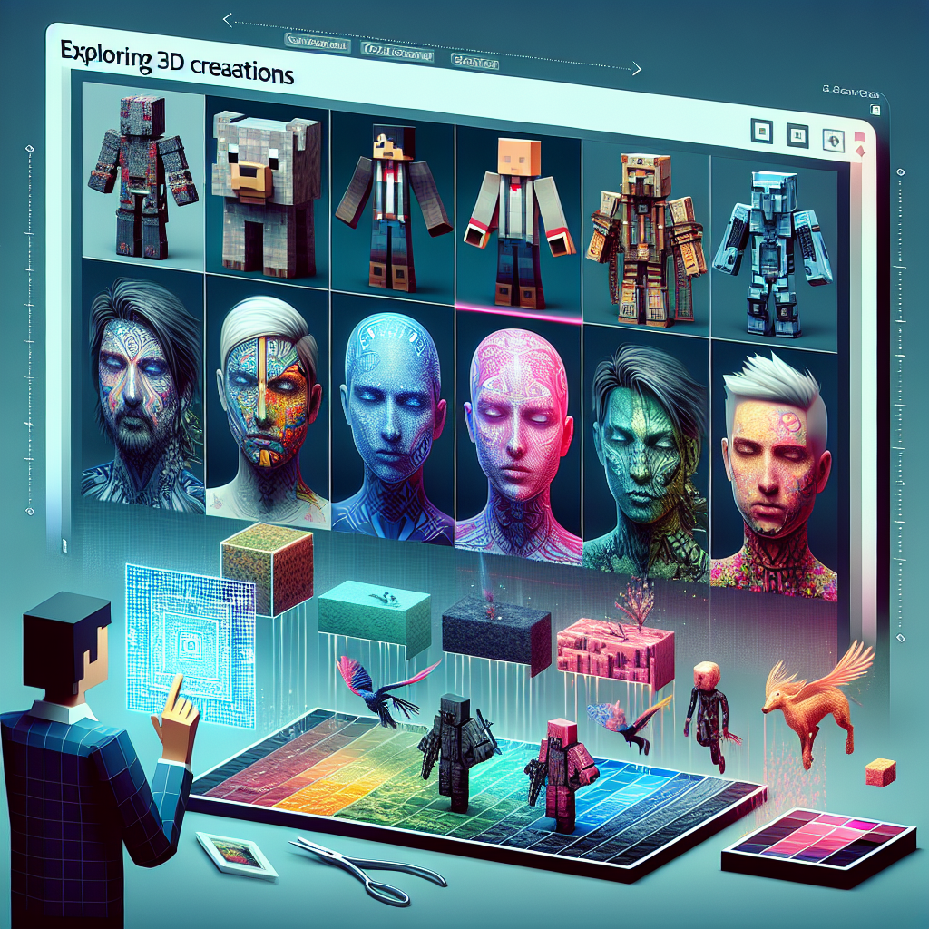 Explore Stunning Skin Minecraft 3D Creations: A Guide to Unlocking Unique Looks